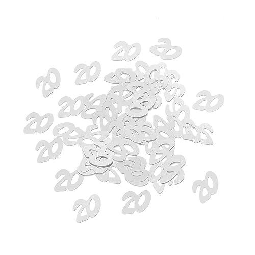 CIMAXIC Nummer 20 Pailletten Konfetti Tisch Dekorationen Geburtstag Partei Liefert Jahrestag Streu Glitter CIMAXIC Nummer 20 Pailletten Konfetti Tisch Dekorationen Geburtstag Partei Liefert Jahrestag Streu Glitter von CIMAXIC