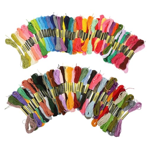 CIMAXIC 124 Stück Stickerei -Thread -Set Faden Herstellung Zahnseide Nähen Nähfäden basteln Stickgarne Häkelgarn aus Baumwolle Stickgarn zum Selbermachen Stickerei-Kits Stickgarn Baumwolle CIMAXIC 124 Stück Stickerei -Thread -Set Faden Herstellung Zahnseide Nähen Nähfäden basteln Stickgarne Häkelgarn aus Baumwolle Stickgarn zum Selbermachen Stickerei-Kits Stickgarn Baumwolle von CIMAXIC