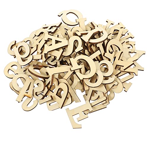 CIMAXIC 124Stücke Holzbuchstaben Teilig Dekorative Holzzahlen für DIY Hochzeitsbedarf Bastelprojekte und Wohnraumgestaltung für Zuhause und Büro CIMAXIC 124Stücke Holzbuchstaben Teilig Dekorative Holzzahlen für DIY Hochzeitsbedarf Bastelprojekte und Wohnraumgestaltung für Zuhause und Büro von CIMAXIC