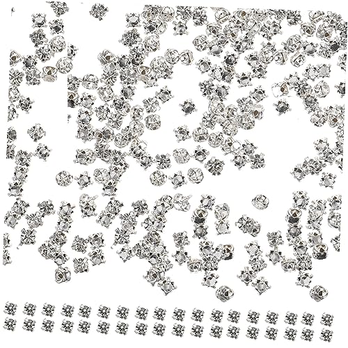 CIMAXIC 1440 Stück Handnäh Rhinestones Dekorative Strasssteine für Diy Bekleidung Glänzende Glitzer Ornamente mit Silberner Basis für Hochzeitskleider und Accessoires CIMAXIC 1440 Stück Handnäh Rhinestones Dekorative Strasssteine für Diy Bekleidung Glänzende Glitzer Ornamente mit Silberner Basis für Hochzeitskleider und Accessoires von CIMAXIC