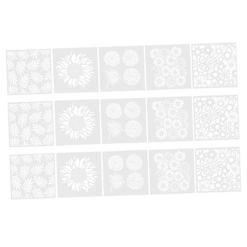 CIMAXIC 15 Stück Malvorlage für Sonnenblumenausschnitte Sonnenblumenschablonen Schablonen zum Malen schulanfänger wand polsterung hohle Zeichnungsvorlage Vorlagen zum Zeichnen von Blumen CIMAXIC 15 Stück Malvorlage für Sonnenblumenausschnitte Sonnenblumenschablonen Schablonen zum Malen schulanfänger wand polsterung hohle Zeichnungsvorlage Vorlagen zum Zeichnen von Blumen von CIMAXIC