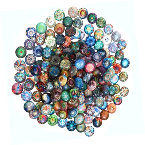 CIMAXIC 150 Stück Glasstein Patches Cabochons für Diy Schmuck Armbänder und Bastelprojekte Bruchsicher und Vielseitig Einsetzbar CIMAXIC 150 Stück Glasstein Patches Cabochons für Diy Schmuck Armbänder und Bastelprojekte Bruchsicher und Vielseitig Einsetzbar von CIMAXIC