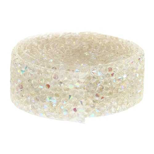 CIMAXIC 1Rolle Selbstklebendes Rhinestone Gurtband Transparentes Strassband für DIY Bastelprojekte Hochzeitsdekoration Gürtel und Mehr Langlebig und Einfach Anzubringen CIMAXIC 1Rolle Selbstklebendes Rhinestone Gurtband Transparentes Strassband für DIY Bastelprojekte Hochzeitsdekoration Gürtel und Mehr Langlebig und Einfach Anzubringen von CIMAXIC