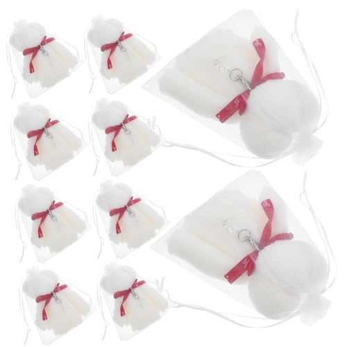 CIMAXIC 1Satz Bärentuch Schlüsselbundset Für Babyparty Teiliges Gastgeschenkset Mit Niedlichem Bärendesign Für Hochzeiten Und Besondere Anlässe Praktischer Schlüsselhalter CIMAXIC 1Satz Bärentuch Schlüsselbundset Für Babyparty Teiliges Gastgeschenkset Mit Niedlichem Bärendesign Für Hochzeiten Und Besondere Anlässe Praktischer Schlüsselhalter von CIMAXIC