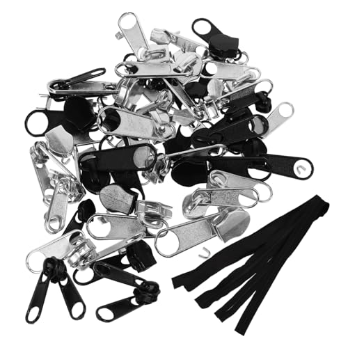 CIMAXIC 1Satz Ersatz Reißverschluss Köpfe Teiliges Reparaturset für Reißverschluss Schieber für Taschen Kleidung und Gepäck Langlebig und Einfach zu Bedienen von CIMAXIC