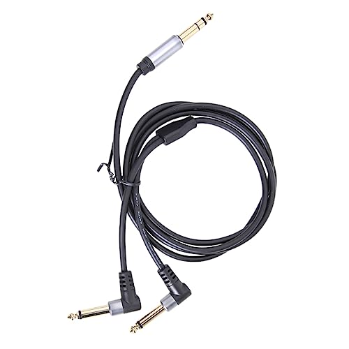 CIMAXIC 1Stück Dual Adapterkabel Hochwertiges Instrumentenkabel für Gitarre Audioübertragung mit Geringem Signalverlust und Hoher Klangtreue CIMAXIC 1Stück Dual Adapterkabel Hochwertiges Instrumentenkabel für Gitarre Audioübertragung mit Geringem Signalverlust und Hoher Klangtreue von CIMAXIC