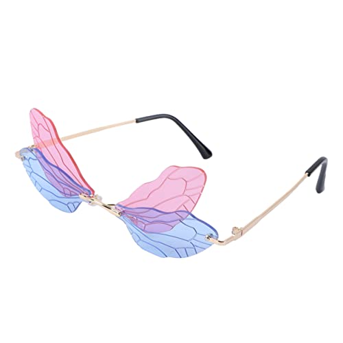 CIMAXIC 1Stück Schmetterlingsflügel Brille Partybrille Für Fotos Kostümzubehör Für Feiertage Und Feiern Lustige Requisiten Für Erwachsene CIMAXIC 1Stück Schmetterlingsflügel Brille Partybrille Für Fotos Kostümzubehör Für Feiertage Und Feiern Lustige Requisiten Für Erwachsene von CIMAXIC