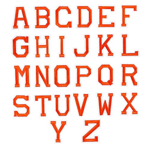 CIMAXIC 2 Buchstabenflecken Buchstaben Zum Basteln Schule Filzbuchstaben Dekorative Patches Stickerei Stickbuchstaben Für Stoff Für Kleidung Kleine Buchstabenaufnäher Kleiderflicken Orange CIMAXIC 2 Buchstabenflecken Buchstaben Zum Basteln Schule Filzbuchstaben Dekorative Patches Stickerei Stickbuchstaben Für Stoff Für Kleidung Kleine Buchstabenaufnäher Kleiderflicken Orange von CIMAXIC