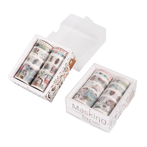 CIMAXIC 2 Kartons à 10 Rollen Abdeckband Ästhetisch Fetzen Papier Schüttgut Farbig Klebrig Tiere Dekoration Breit Dekoratives Klebeband CIMAXIC 2 Kartons à 10 Rollen Abdeckband Ästhetisch Fetzen Papier Schüttgut Farbig Klebrig Tiere Dekoration Breit Dekoratives Klebeband von CIMAXIC