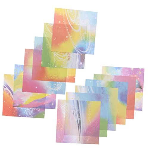 CIMAXIC 2 Packungen kreatives Origami manifold origami Bastelpapier Mode-Origami quadratisches Papier doppelseitiges Origami -Papier Papiere falten von CIMAXIC