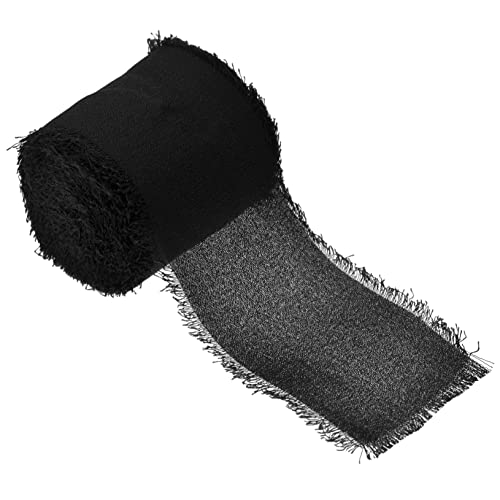 CIMAXIC 2 Rollen Chiffonband Fransen Yards Dekoratives Band für Hochzeiten Basteln und Blumenarrangements und Einladungen CIMAXIC 2 Rollen Chiffonband Fransen Yards Dekoratives Band für Hochzeiten Basteln und Blumenarrangements und Einladungen von CIMAXIC