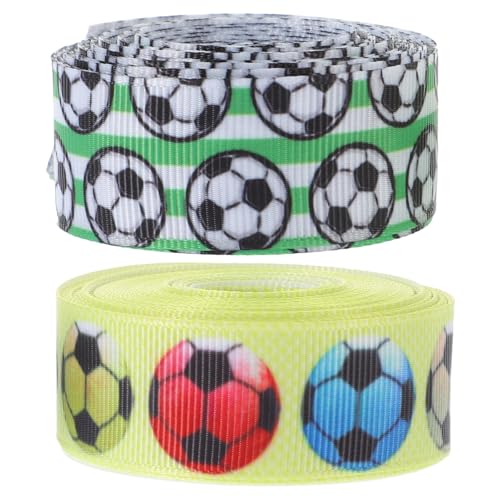 CIMAXIC 2 Rollen Thermotransfer-Rippenband seidenband ribbon Geschenkband für Bastelarbeiten Breites Geschenkband Schleife bunt Geschenkverpackungsband Party-Geschenkbänder Stoff CIMAXIC 2 Rollen Thermotransfer-Rippenband seidenband ribbon Geschenkband für Bastelarbeiten Breites Geschenkband Schleife bunt Geschenkverpackungsband Party-Geschenkbänder Stoff von CIMAXIC