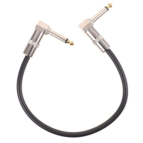 CIMAXIC Gitarren-patchkabel Schwarz 2er-set Effektpedalkabel Für E-gitarre Bass Audiokabel Musikinstrumente CIMAXIC Gitarren-patchkabel Schwarz 2er-set Effektpedalkabel Für E-gitarre Bass Audiokabel Musikinstrumente von CIMAXIC