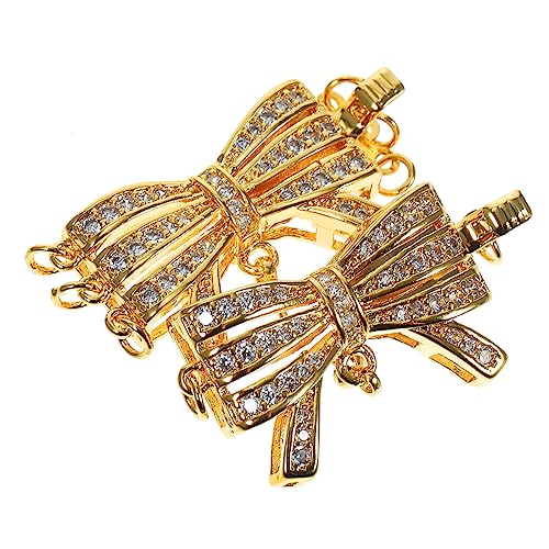 CIMAXIC 2 Stück Multi-Breast-Accessoires geschichtete Halskette Verschluss Halskettenschichtverschluss Halskettenclip Anhängerverbinder zum Selbermachen Schmuck Verschluss Legierung Golden CIMAXIC 2 Stück Multi-Breast-Accessoires geschichtete Halskette Verschluss Halskettenschichtverschluss Halskettenclip Anhängerverbinder zum Selbermachen Schmuck Verschluss Legierung Golden von CIMAXIC