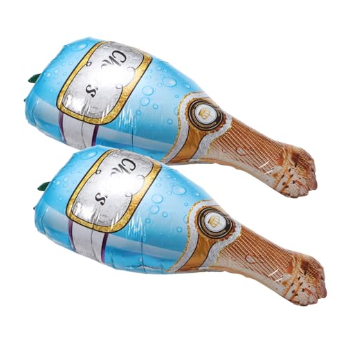 2 Stück Weinflaschenballons aus Aluminiumfolie Wiederverwendbare Luftballons für Geburtstagsfeiern Hochzeiten und Junggesellinnenabschiede Partydekorationen 2 Stück Weinflaschenballons aus Aluminiumfolie Wiederverwendbare Luftballons für Geburtstagsfeiern Hochzeiten und Junggesellinnenabschiede Partydekorationen von CIMAXIC