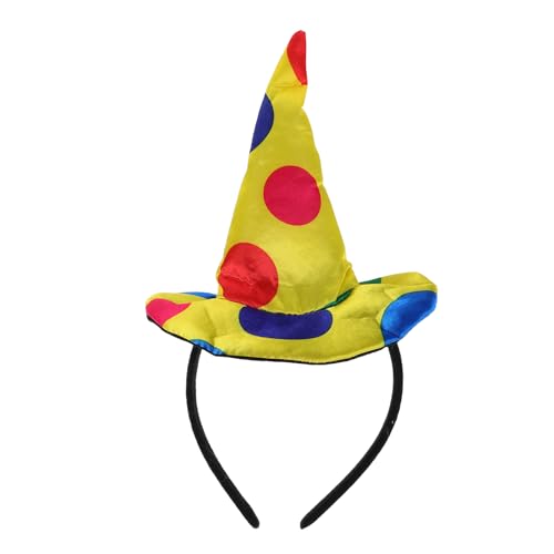 CIMAXIC 2 stücke Clown Hut Stirnband Lustige Party Hut Circus Cosplay Headwear Leistung Requisiten Für Halloween Karneval Circus Kostüm Requisiten CIMAXIC 2 stücke Clown Hut Stirnband Lustige Party Hut Circus Cosplay Headwear Leistung Requisiten Für Halloween Karneval Circus Kostüm Requisiten von CIMAXIC
