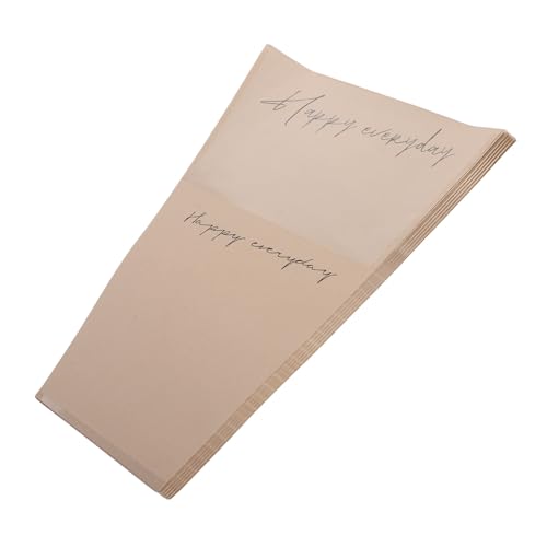 CIMAXIC 20 Stück Blumenstrauß Verpackungsbeutel Dekorative Blumenhüllen für Hochzeiten Geburtstagsfeiern und Valentinstag Offene Unterseite für Frische Stiele Vielseitig Einsetzbar von CIMAXIC
