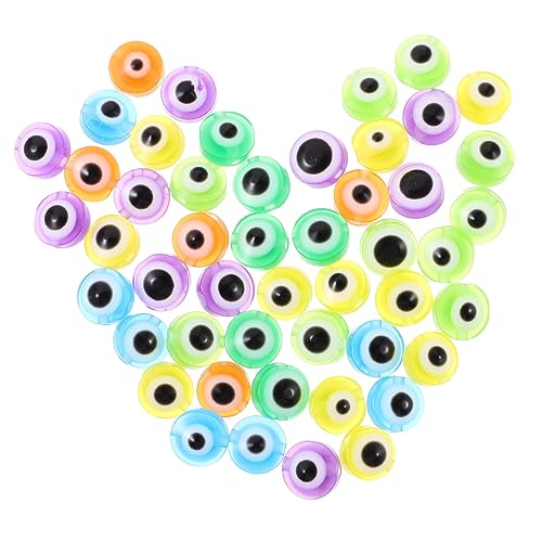 CIMAXIC 200 Stück Augenperlen Flache Runde Spacer Perlen Harz für Diy Schmuckherstellung für Armbänder und Ohrringe Bastelbedarf CIMAXIC 200 Stück Augenperlen Flache Runde Spacer Perlen Harz für Diy Schmuckherstellung für Armbänder und Ohrringe Bastelbedarf von CIMAXIC