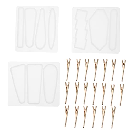 CIMAXIC 23 Stück Haarnadelform Clips Gießform Für Haarnadeln Kunsthandwerksform Party Silikonform Selber Machen Schmuckform Gussformen Form Für Haarspangen Haarspangenform Legierung CIMAXIC 23 Stück Haarnadelform Clips Gießform Für Haarnadeln Kunsthandwerksform Party Silikonform Selber Machen Schmuckform Gussformen Form Für Haarspangen Haarspangenform Legierung von CIMAXIC