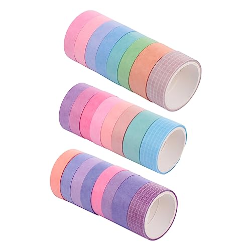CIMAXIC 24 Rollen Washi-Tape Aufkleber aus Washi-Papier DIY Washi Tapes Washi Tape abkleben Washi -Klebeband Notebook -Band Flüsterpapier CIMAXIC 24 Rollen Washi-Tape Aufkleber aus Washi-Papier DIY Washi Tapes Washi Tape abkleben Washi -Klebeband Notebook -Band Flüsterpapier von CIMAXIC