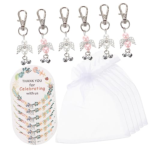 CIMAXIC 24 Sätze Engel Schlüsselanhänger babyparty party Angel keychain favors Guest Babypartybevorzugungen für Jungen Zubehör für die Babyparty Organza CIMAXIC 24 Sätze Engel Schlüsselanhänger babyparty party Angel keychain favors Guest Babypartybevorzugungen für Jungen Zubehör für die Babyparty Organza von CIMAXIC