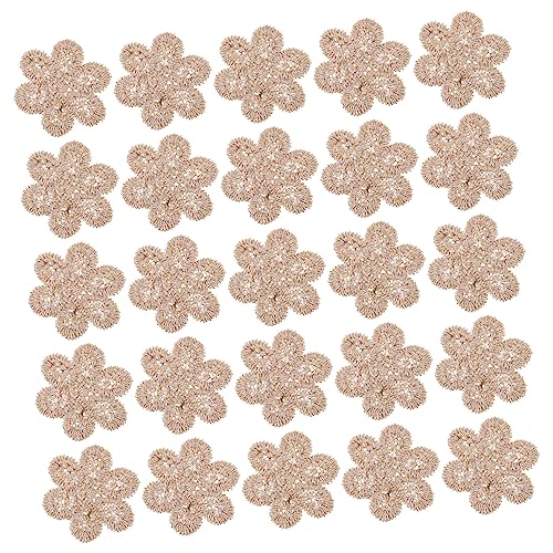 CIMAXIC 25 Stück Blumen tuch aufkleber Stickereiapplikationen Stickereiflecken dekorative Patches embroidery Kleidung Dekoration DIY-Bastel-Patches Bastelzubehör zum Nähen Polyestergarn CIMAXIC 25 Stück Blumen tuch aufkleber Stickereiapplikationen Stickereiflecken dekorative Patches embroidery Kleidung Dekoration DIY-Bastel-Patches Bastelzubehör zum Nähen Polyestergarn von CIMAXIC