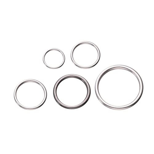 CIMAXIC 25 Stück Geschlossene Ringe Stapelbare Ringe Schließe Biegeringe Für Die Schmuckherstellung Silber Schlüssel Ringschmuck Zubehör Schmuck Making Kit Schmuck-ergebnisset Silver CIMAXIC 25 Stück Geschlossene Ringe Stapelbare Ringe Schließe Biegeringe Für Die Schmuckherstellung Silber Schlüssel Ringschmuck Zubehör Schmuck Making Kit Schmuck-ergebnisset Silver von CIMAXIC