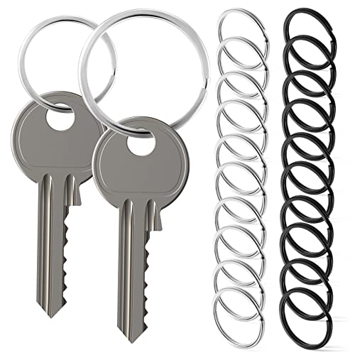 CIMAXIC 28Stücke Schlüsselringe und Stabiler Halt für Schlüssel und Handwerk Leicht und Tragbar Rostfrei und Langlebig CIMAXIC 28Stücke Schlüsselringe und Stabiler Halt für Schlüssel und Handwerk Leicht und Tragbar Rostfrei und Langlebig von CIMAXIC