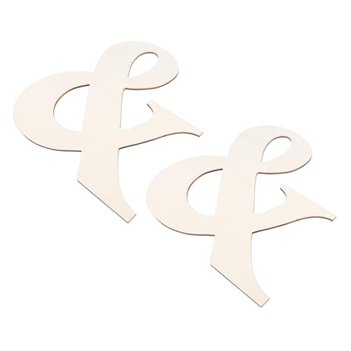 CIMAXIC 2Stücke DIY Holzbuchstaben Handgemachte Dekoration Für Basteln Zum Aufhängen Und Gestalten Von Ornamenten Holzhandwerk Für Erwachsene CIMAXIC 2Stücke DIY Holzbuchstaben Handgemachte Dekoration Für Basteln Zum Aufhängen Und Gestalten Von Ornamenten Holzhandwerk Für Erwachsene von CIMAXIC