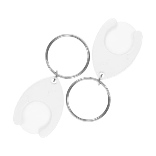 CIMAXIC Einkaufswagen-token-schlüsselanhänger Aus Metall Einkaufswagenhalter Schlüsselanhänger 2 Stück CIMAXIC Einkaufswagen-token-schlüsselanhänger Aus Metall Einkaufswagenhalter Schlüsselanhänger 2 Stück von CIMAXIC