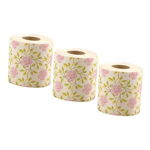 CIMAXIC 3 Rollen Rollen Sie Toilettenpapier Papierservietten Dekorativ Bedruckte Badetücher Papiertaschentücher Badezimmerzubehör Dekoratives Toilettenpapier Bambus-zellstoff CIMAXIC 3 Rollen Rollen Sie Toilettenpapier Papierservietten Dekorativ Bedruckte Badetücher Papiertaschentücher Badezimmerzubehör Dekoratives Toilettenpapier Bambus-zellstoff von CIMAXIC