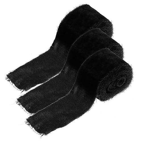 CIMAXIC 3 Rollen Samtband Reißen Salbeigrünes Band Hochzeit Haarband Dekorationen Schüttgut Bänder Für Handwerk Bandgirlande Basteln Stoff Weißes Band Weihnachten Wickeln Schwarz Polyester CIMAXIC 3 Rollen Samtband Reißen Salbeigrünes Band Hochzeit Haarband Dekorationen Schüttgut Bänder Für Handwerk Bandgirlande Basteln Stoff Weißes Band Weihnachten Wickeln Schwarz Polyester von CIMAXIC
