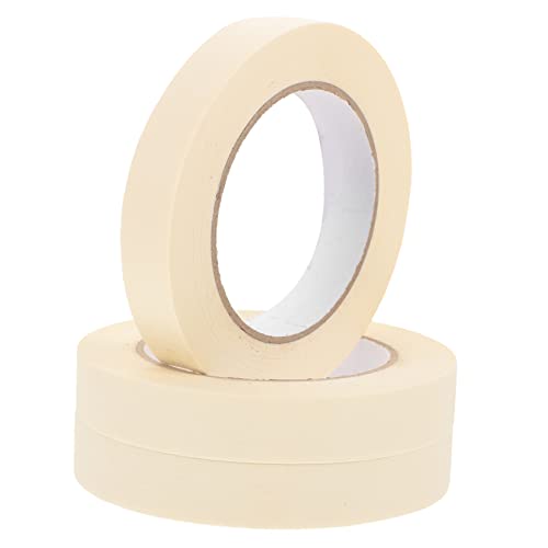 CIMAXIC 3 Rollen Wandmaskelband Malerband Dekoration Braunes Papierband Klebrig Klebeband Abdeckband Zum Lackieren Zeichnen Bänder Kunst Farbband Beige Silikon CIMAXIC 3 Rollen Wandmaskelband Malerband Dekoration Braunes Papierband Klebrig Klebeband Abdeckband Zum Lackieren Zeichnen Bänder Kunst Farbband Beige Silikon von CIMAXIC
