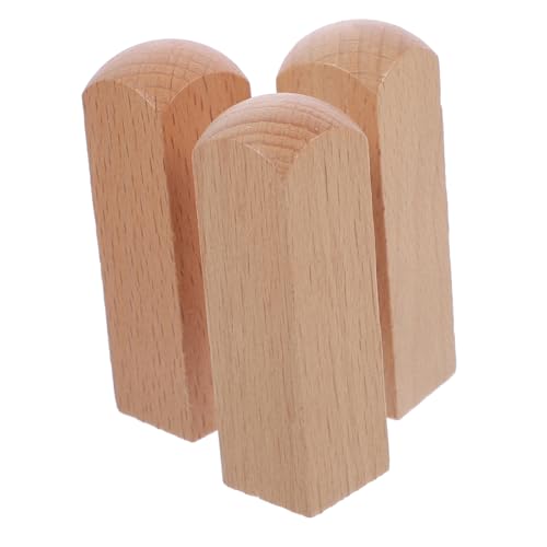 CIMAXIC 3 Stück Schnitzblöcke aus Holz Holzbearbeitung groß woodcarver Holzschnitzerei Holzhandwerk werkzeug Schnitzer aus Holz DIY-Holzblock DIY-Siegel-Holzklötze DIY-Versorgung Beige von CIMAXIC