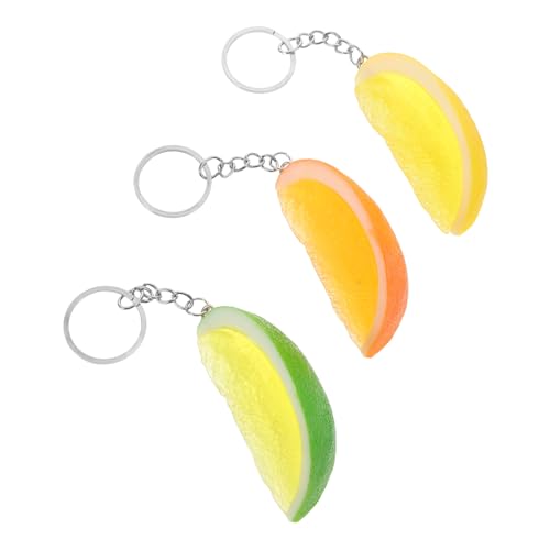 CIMAXIC 3-teiliger Künstlicher Zitronen-schlüsselanhänger: Lebensechter Obst-schlüsselanhänger Für Taschen Und Rucksäcke – Leichtes Hängeornament – süßer Und Lustiger Schlüsselanhänger CIMAXIC 3-teiliger Künstlicher Zitronen-schlüsselanhänger: Lebensechter Obst-schlüsselanhänger Für Taschen Und Rucksäcke – Leichtes Hängeornament – süßer Und Lustiger Schlüsselanhänger von CIMAXIC