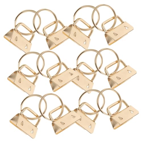 CIMAXIC 30 Stück Schlüsselanhänger-Gurtbandclip seidenband bandfeile Schlüsselband Zubehörset Schlüsselband DIY Schlüsselkette Hardware Schlüsselanhänger-Kit Bandendenklemmen Eisen Golden CIMAXIC 30 Stück Schlüsselanhänger-Gurtbandclip seidenband bandfeile Schlüsselband Zubehörset Schlüsselband DIY Schlüsselkette Hardware Schlüsselanhänger-Kit Bandendenklemmen Eisen Golden von CIMAXIC