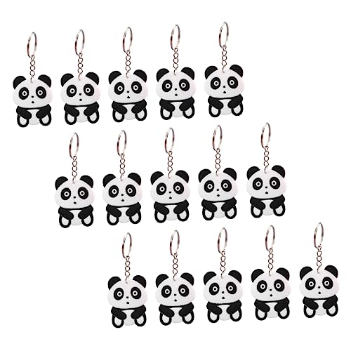 CIMAXIC 30st Panda-schlüsselanhänger Rucksack-ornament Car-bling-accessoires Für Frauen Cartoon-geldbörse Hängende Verzierung Für Taschen Epoxid Spielzeug Elefant von CIMAXIC