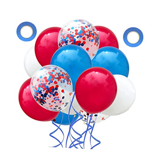 32 Stück 12 Geburtstag Luftballons Heliumballons Für Die Babyparty 12-zoll-latexballons Luftballons Für Metallische Luftballons Party-latexballons Fragmente Pailletten von CIMAXIC