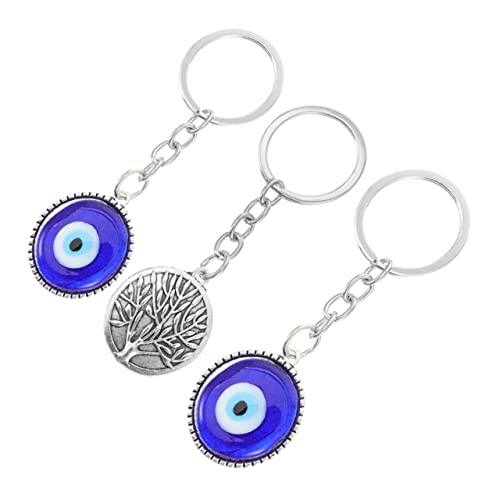 CIMAXIC 3Stücke Schlüsselanhänger Mit Blauen Augen Dekorative Taschenanhänger Für Schlüssel Taschen Stilvolle Glücksbringer Für Damen CIMAXIC 3Stücke Schlüsselanhänger Mit Blauen Augen Dekorative Taschenanhänger Für Schlüssel Taschen Stilvolle Glücksbringer Für Damen von CIMAXIC