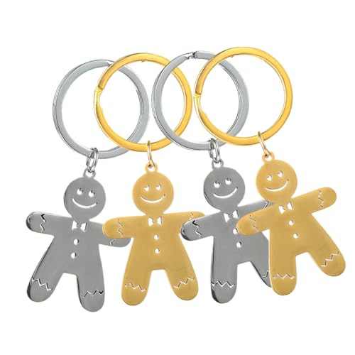 CIMAXIC 4 Stück Lebkuchenmann Schlüsselanhänger Werkzeug Dekoration Weihnachtsbaum Hängende Dekoration Stange Hauptring Lebkuchen Benutzerdefinierte Lebkuchen Schlüsselanhänger CIMAXIC 4 Stück Lebkuchenmann Schlüsselanhänger Werkzeug Dekoration Weihnachtsbaum Hängende Dekoration Stange Hauptring Lebkuchen Benutzerdefinierte Lebkuchen Schlüsselanhänger von CIMAXIC