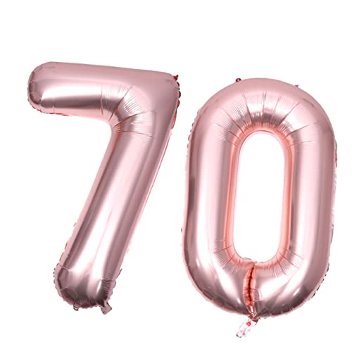 Geburtstagsballons Set 40 Zoll Nummer 70 Foto Requisiten Dekorative Aluminiumfolie für Party Geburtstagsballons Set 40 Zoll Nummer 70 Foto Requisiten Dekorative Aluminiumfolie für Party von CIMAXIC