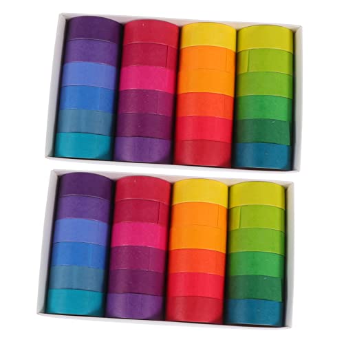 CIMAXIC 48Rollen Washi Tape DIY Klebebänder Für Scrapbooking Planer Und Feiertagsdekoration Umweltfreundliches Papier Für Bastelprojekte CIMAXIC 48Rollen Washi Tape DIY Klebebänder Für Scrapbooking Planer Und Feiertagsdekoration Umweltfreundliches Papier Für Bastelprojekte von CIMAXIC