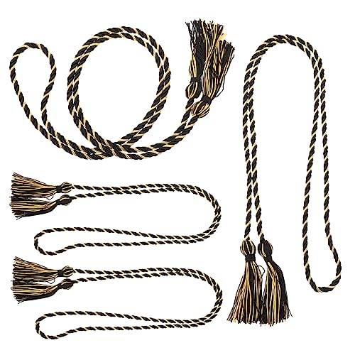 CIMAXIC 4Stücke Ehrenkabel Mit Quasten Für Abschlussfeiern Baccalaureate Dress Tassel Gown Honor Cord Für Graduierungszeremonien Und Abschlusskostüme von CIMAXIC