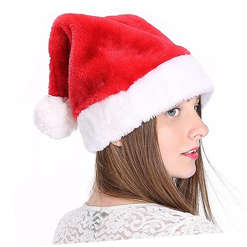 CIMAXIC 5 Stück Hut- winterhut santa claus hat weihnachten dekoration weihnachts deke rotes cap Plüsch Weihnachtsmütze Kappen Weihnachtsmützen Verdickte Weihnachtsmütze Plüschmütze CIMAXIC 5 Stück Hut- winterhut santa claus hat weihnachten dekoration weihnachts deke rotes cap Plüsch Weihnachtsmütze Kappen Weihnachtsmützen Verdickte Weihnachtsmütze Plüschmütze von CIMAXIC