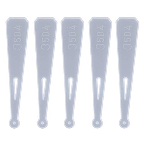 CIMAXIC 5 Stück Lesezeichenform easy putz epoxitharzformen Buchstabenformen Dekoratives Lesezeichen epoxidharz Gießform für Lesezeichen selber machen Lesezeichen Silikonform Kieselgel Weiß CIMAXIC 5 Stück Lesezeichenform easy putz epoxitharzformen Buchstabenformen Dekoratives Lesezeichen epoxidharz Gießform für Lesezeichen selber machen Lesezeichen Silikonform Kieselgel Weiß von CIMAXIC
