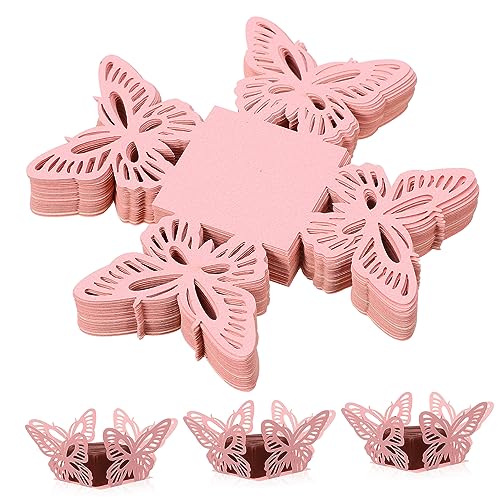 CIMAXIC 50 Stück Boxen the wedding party hochzeitsideen schokoladenverpackung present box Hochzeits Süßigkeiten Schokoladenpapierhüllen Süßigkeitenetui für die Hochzeit Süßigkeitenbehälter von CIMAXIC