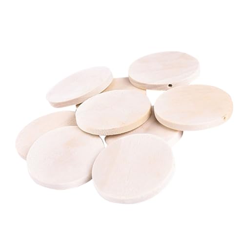 CIMAXIC 50 Stück Zutaten Für Holzohrringe Leer Schmuck Natürliche Ohrringe Mit Loch Schüttgut Bausatz Herstellung Diy -handwerk Holz Ohrring Unfertige Holzohrringe Protokoll von CIMAXIC