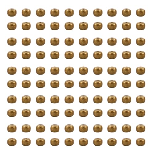 CIMAXIC 5000Stücke Goldene für DIY Schmuckherstellung Kleine Bastelperlen und Distanzperlen für Armbänder und für Kreative Projekte CIMAXIC 5000Stücke Goldene für DIY Schmuckherstellung Kleine Bastelperlen und Distanzperlen für Armbänder und für Kreative Projekte von CIMAXIC