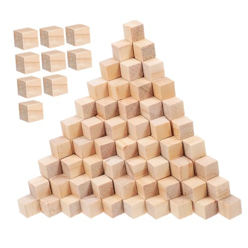 CIMAXIC 500Stücke Kleine Holzklötze Naturholz Holzwürfel zum Basteln Unbehandelte Holzblöcke für DIY Bastelprojekte Glatte Oberfläche Robust und Langlebig CIMAXIC 500Stücke Kleine Holzklötze Naturholz Holzwürfel zum Basteln Unbehandelte Holzblöcke für DIY Bastelprojekte Glatte Oberfläche Robust und Langlebig von CIMAXIC