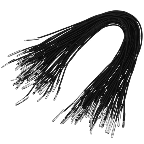 CIMAXIC 50Stücke Schwarze Elastische Stachelschnüre Vielseitige Rundgummibänder für DIY Bastelprojekte Dekoration Wickeln und Bündeln Robuster Polyesterfaser Hohe CIMAXIC 50Stücke Schwarze Elastische Stachelschnüre Vielseitige Rundgummibänder für DIY Bastelprojekte Dekoration Wickeln und Bündeln Robuster Polyesterfaser Hohe von CIMAXIC